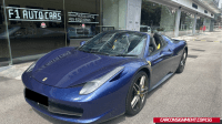 Ferrari 458 Spider (New 10-yr COE)