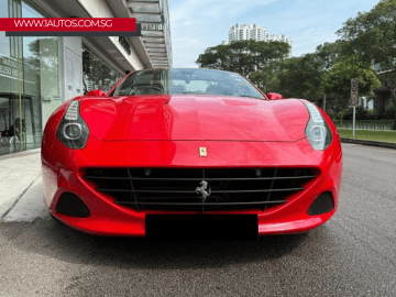 Ferrari California T 3.8A (New 10-yr COE)